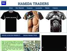 Tablet Screenshot of hamidatraders.com